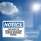 Signmission This Door To Remain Unlocked During Business Hours, 10 in W x Rectangle, Vinyl Decal OS-2PACK-NS-D-710-L-18605 - alternate 2